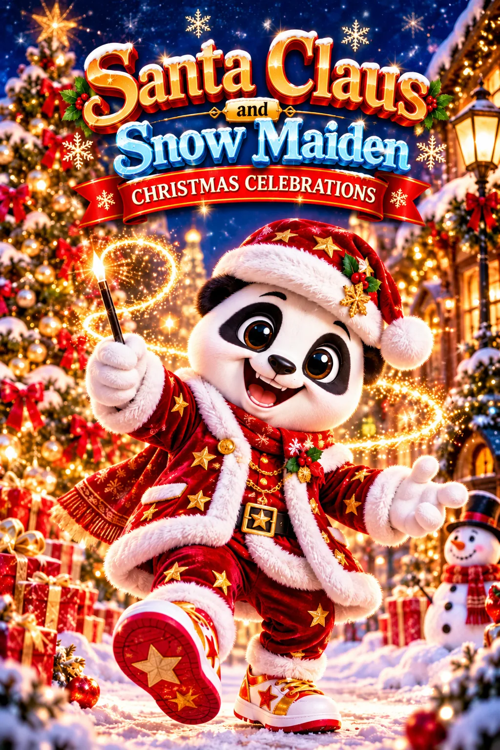 Santa Claus & Snow Maiden — New Year Celebrations