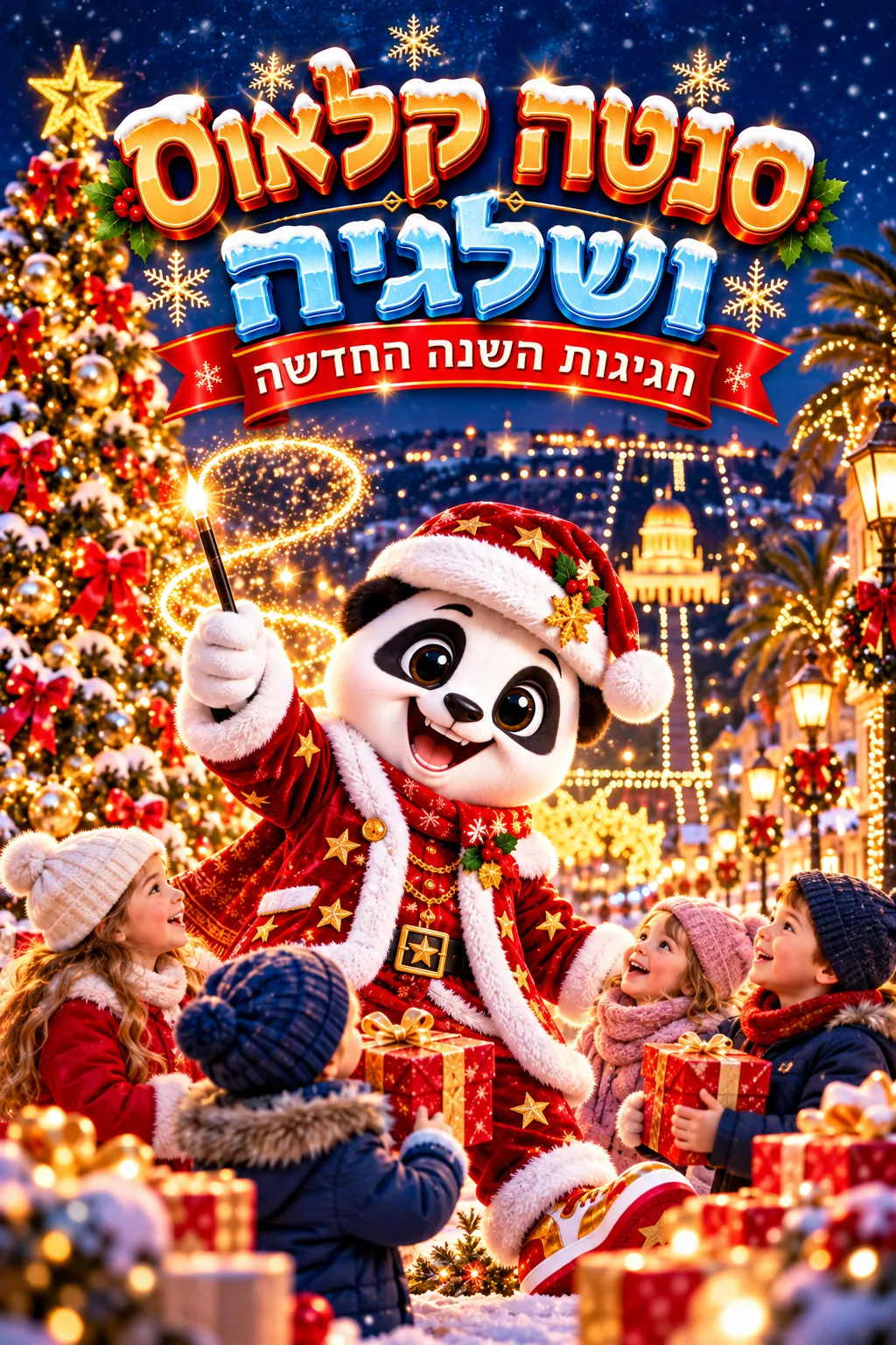 סנטה קלאוס ושלגיה — חגיגות סוף שנה